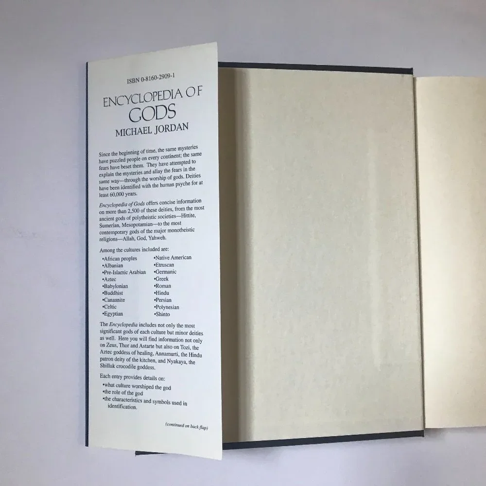 Encyclopedia of Gods by Michael Jordan